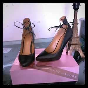 Nine West lace up heels